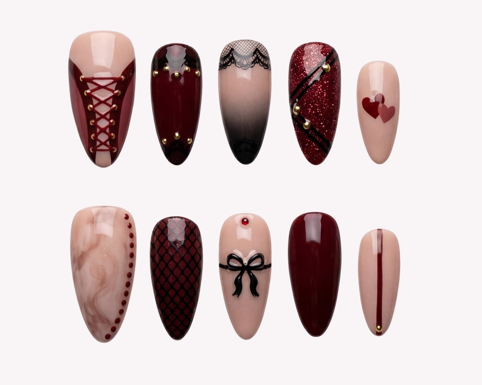 12 Memorial Day Nail Designs 2026: Hand-Painted Press-On Ideas - Handora Nails
