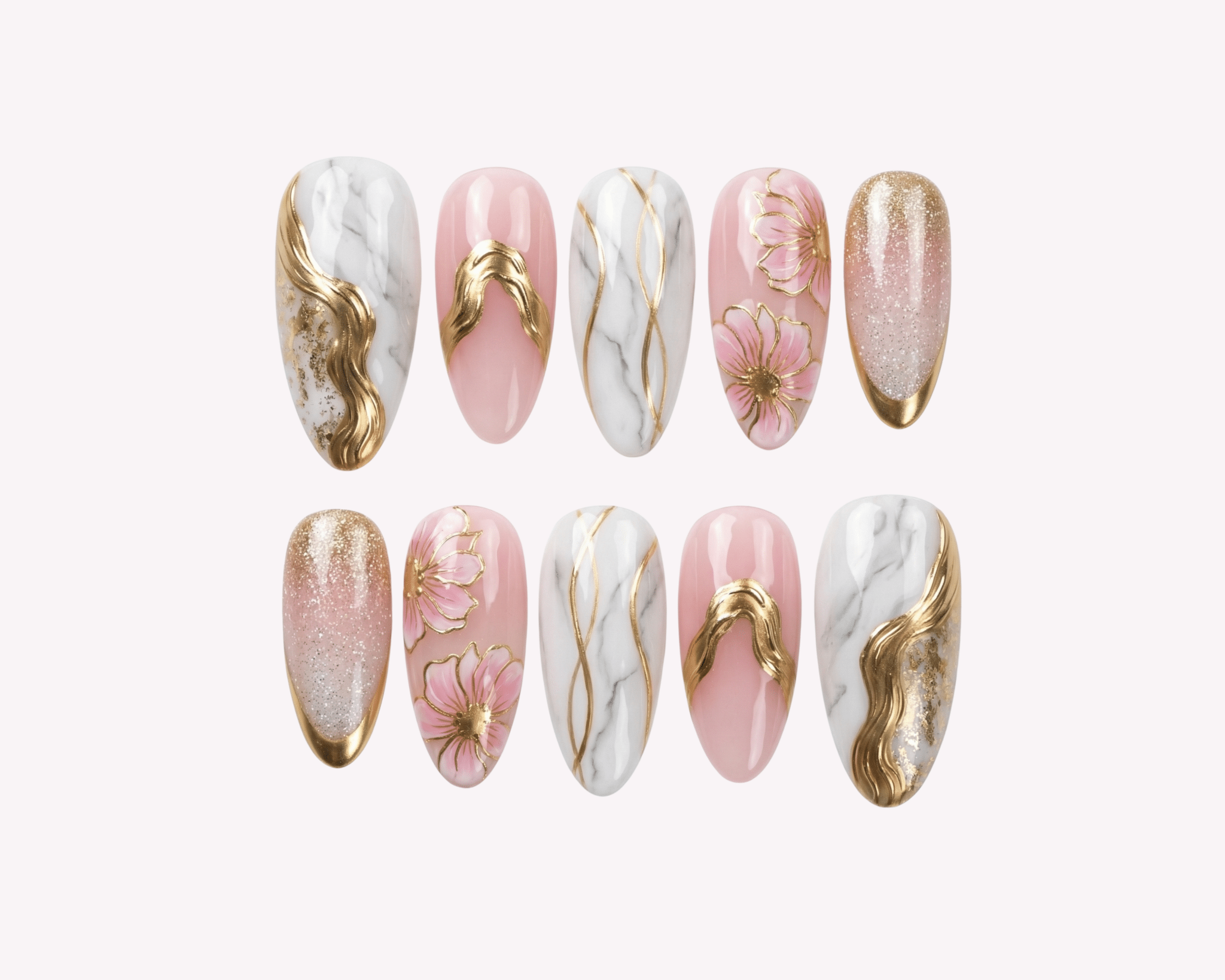 30 Summer Inspired Nail Ideas 2026 — Hand-Painted, Studio-Made - Handora Nails