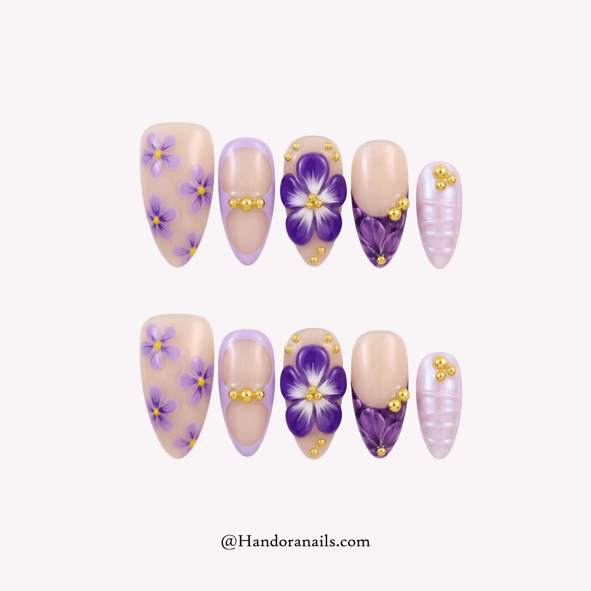 Press-On Nail Sizing Guide: How to Measure for the Perfect Fit - Handora Nails