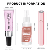 3in1 Nail Glue Pro Kit - Handora Nails - Tools & Accessories