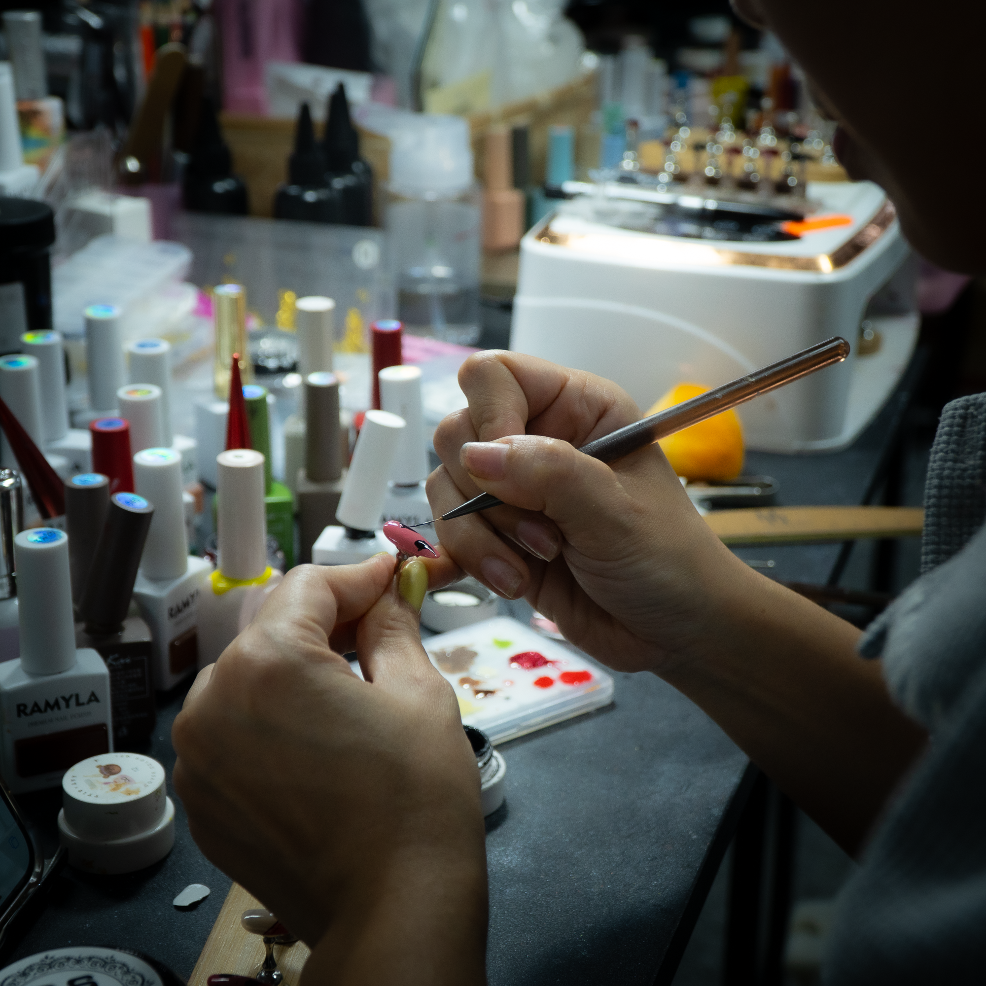 Step 4: Hand-Painted Art