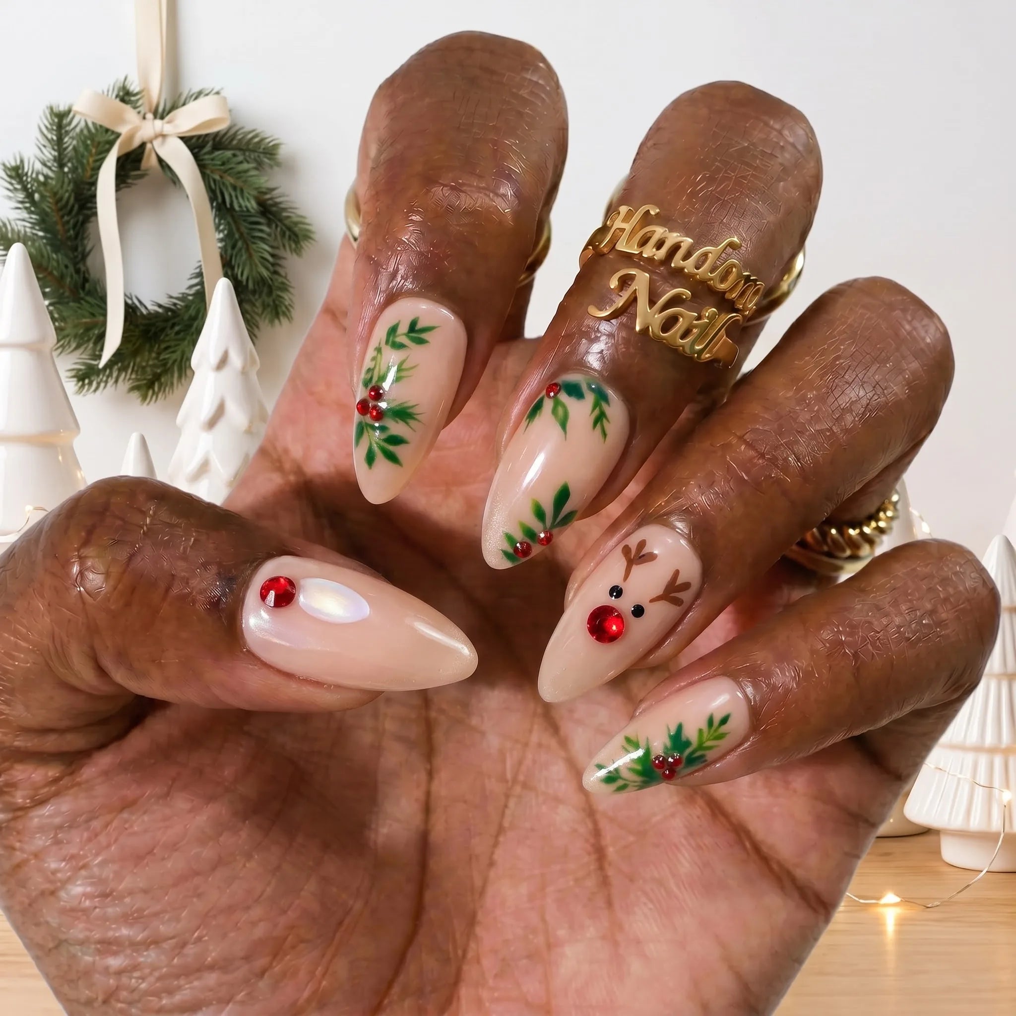 Hollyberry-Deer-handmade-press-on-nails-with-3d-nail-art-reusable-salon-quality-stick-on-fake-nails-by-handora-nails-2.webp
