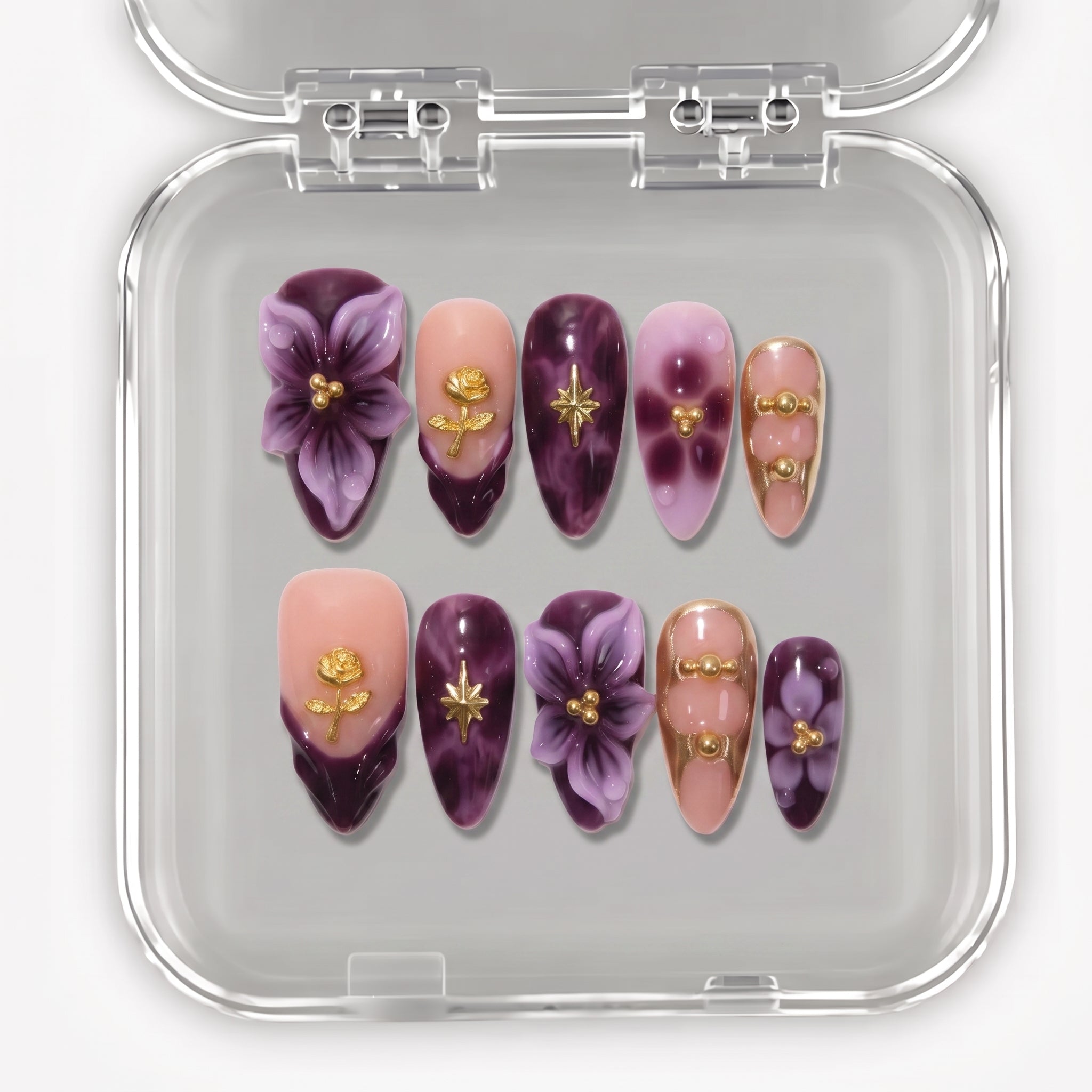 Plum Floral