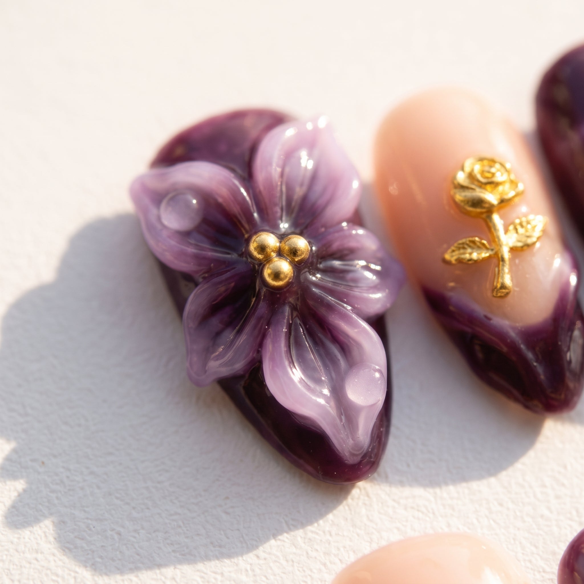 Plum Floral