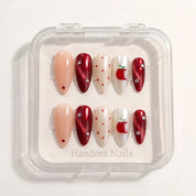 Poison Apple Christmas press-on nails - design view 10 by Handora Nails
