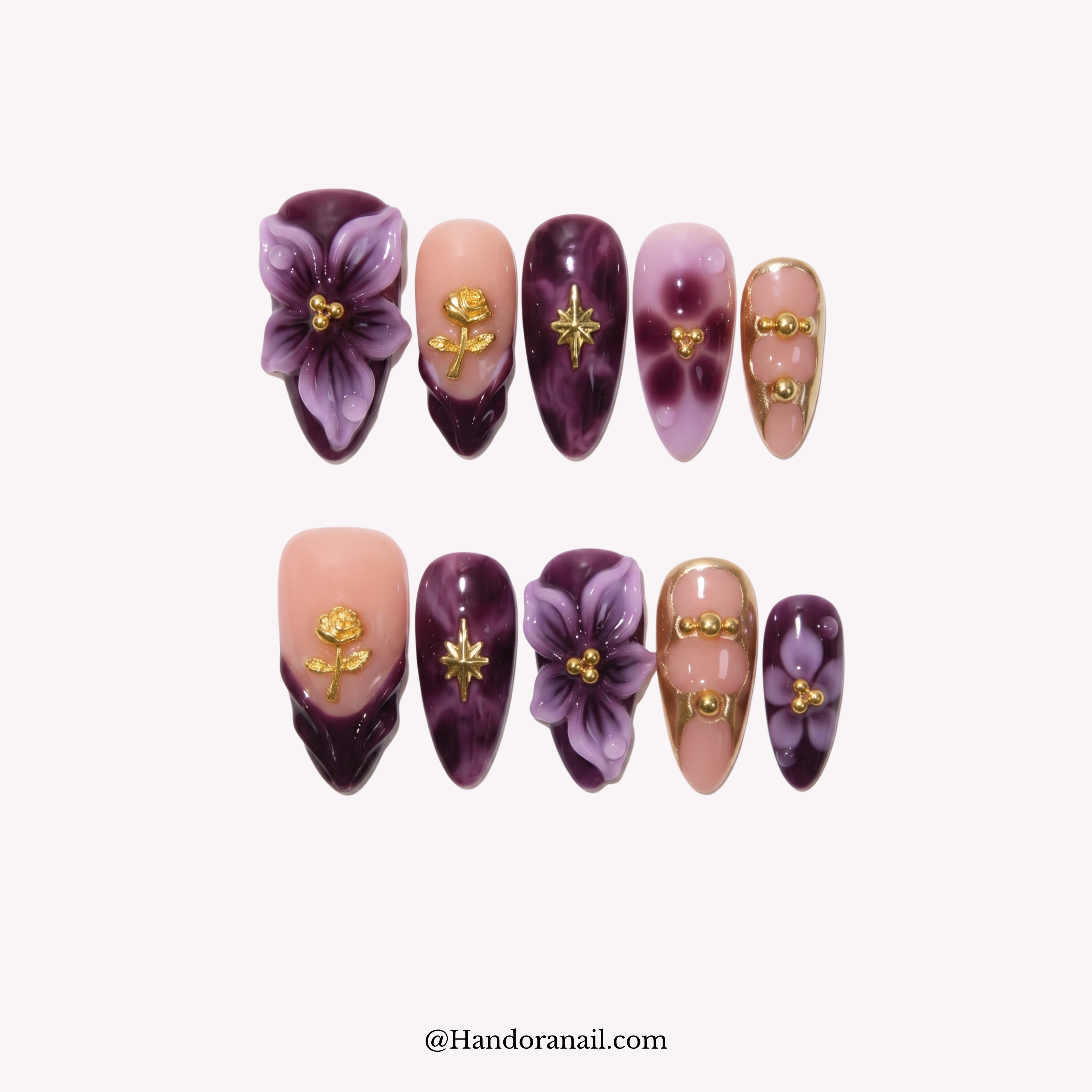 Plum Floral
