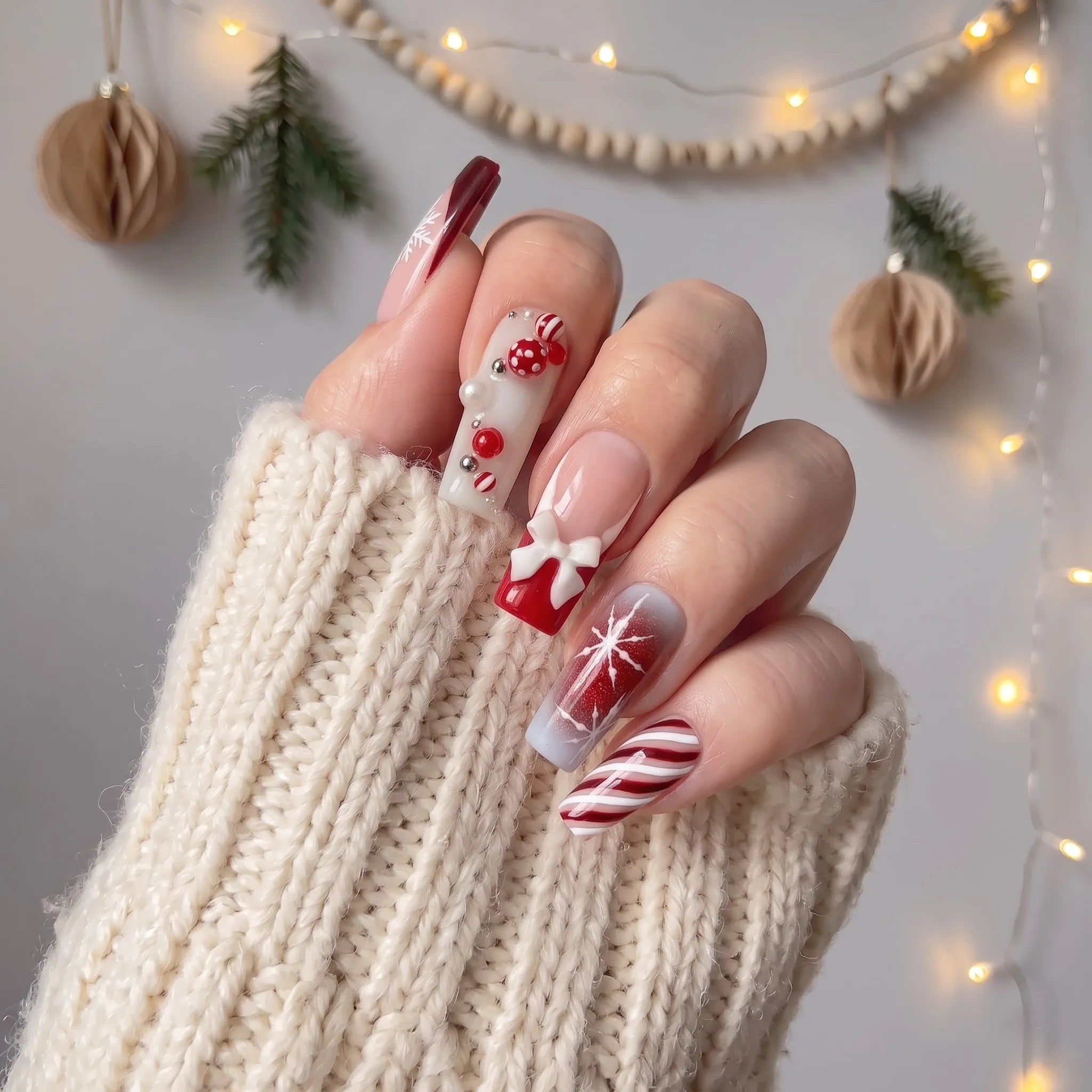 Snowflake Stripe