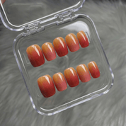 Apple Blush pink press-on nails by Handora