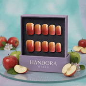 Apple Blush full press-on nail set – sizes XS–L by Handora
