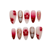 Autumn Bloom autumn press-on nails by Handora