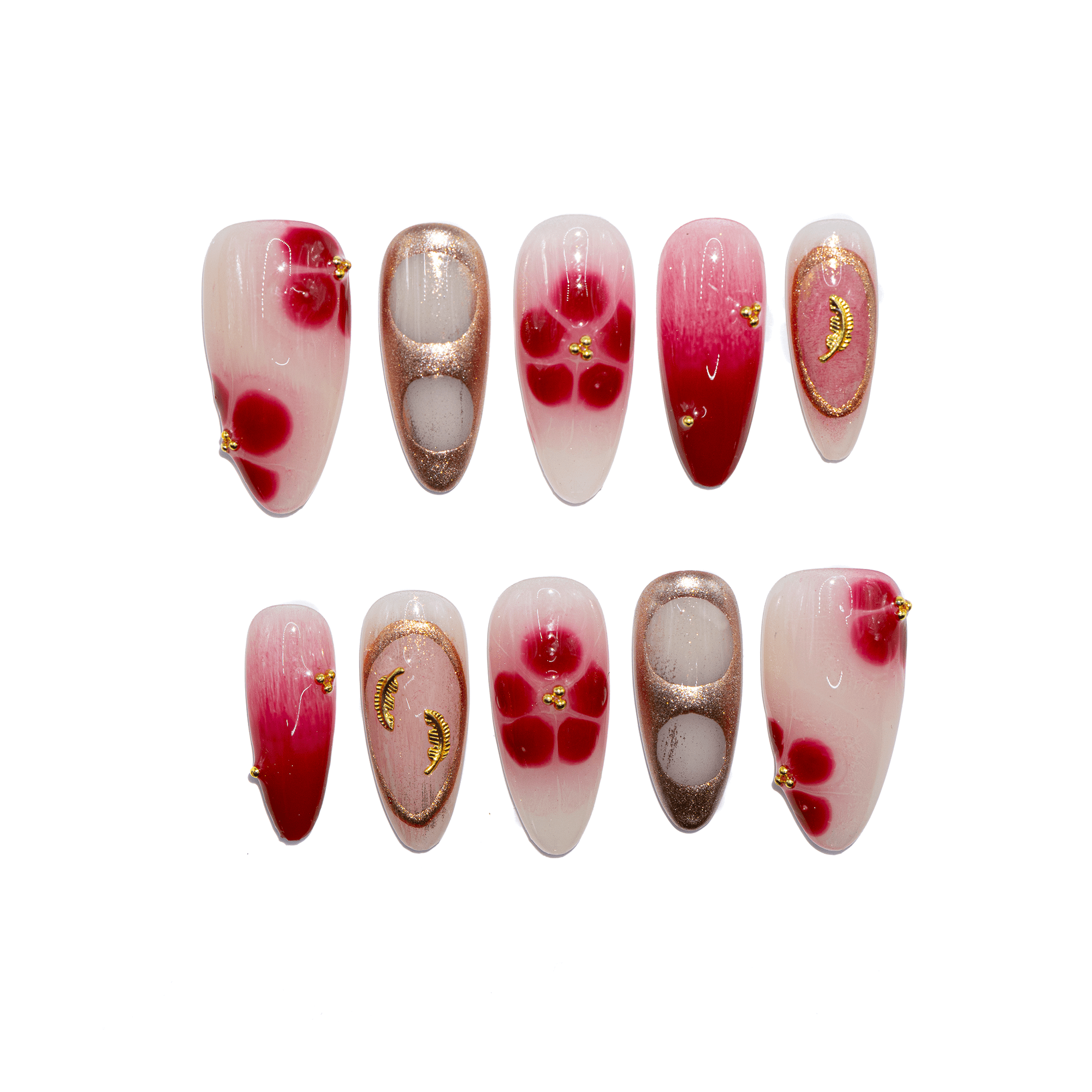 Autumn Bloom autumn press-on nails by Handora