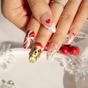 Beagle Spark press-on nails by Handora