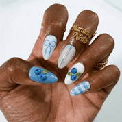 Berry Picnic full press-on nail set – sizes XS–L by Handora