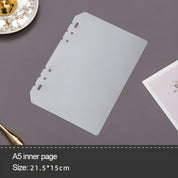 Bubble Binder (A5) press-on nails – design close-up by Handora