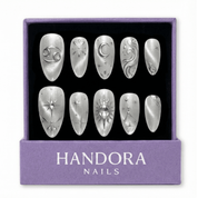 Cancer Dream cat eye press-on nails by Handora