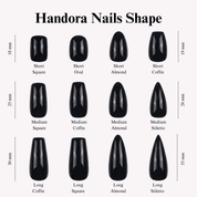 Celestial Bloom - Handora Nails - basicFrench Tipsgel nails