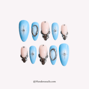 Cosmic Dew press-on nails by Handora
