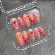 Cosmopolitan full press-on nail set – sizes XS–L by Handora