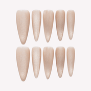 Dawnveil cat eye press-on nails by Handora