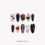 Dyno Pup 3d press-on nails by Handora
