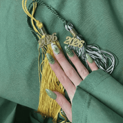 Emerald Star nail design – handmade press-on nails by Handora