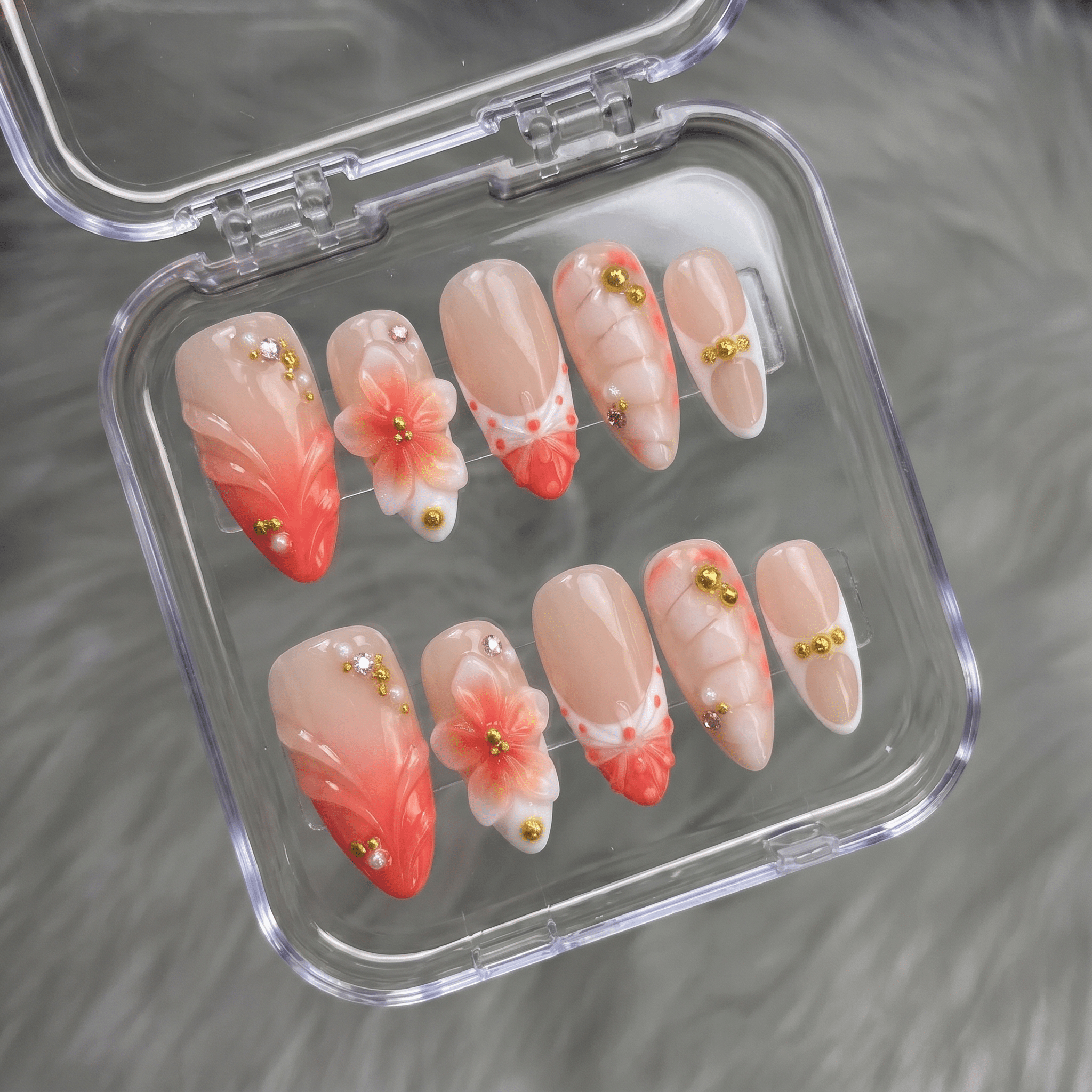Eternal Bloom press-on nails by Handora