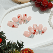 Frost Kiss full press-on nail set – sizes XS–L by Handora