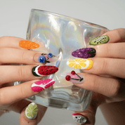 Fruity Party full press-on nail set – sizes XS–L by Handora