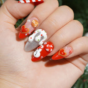 Ginger Joy press-on nails by Handora