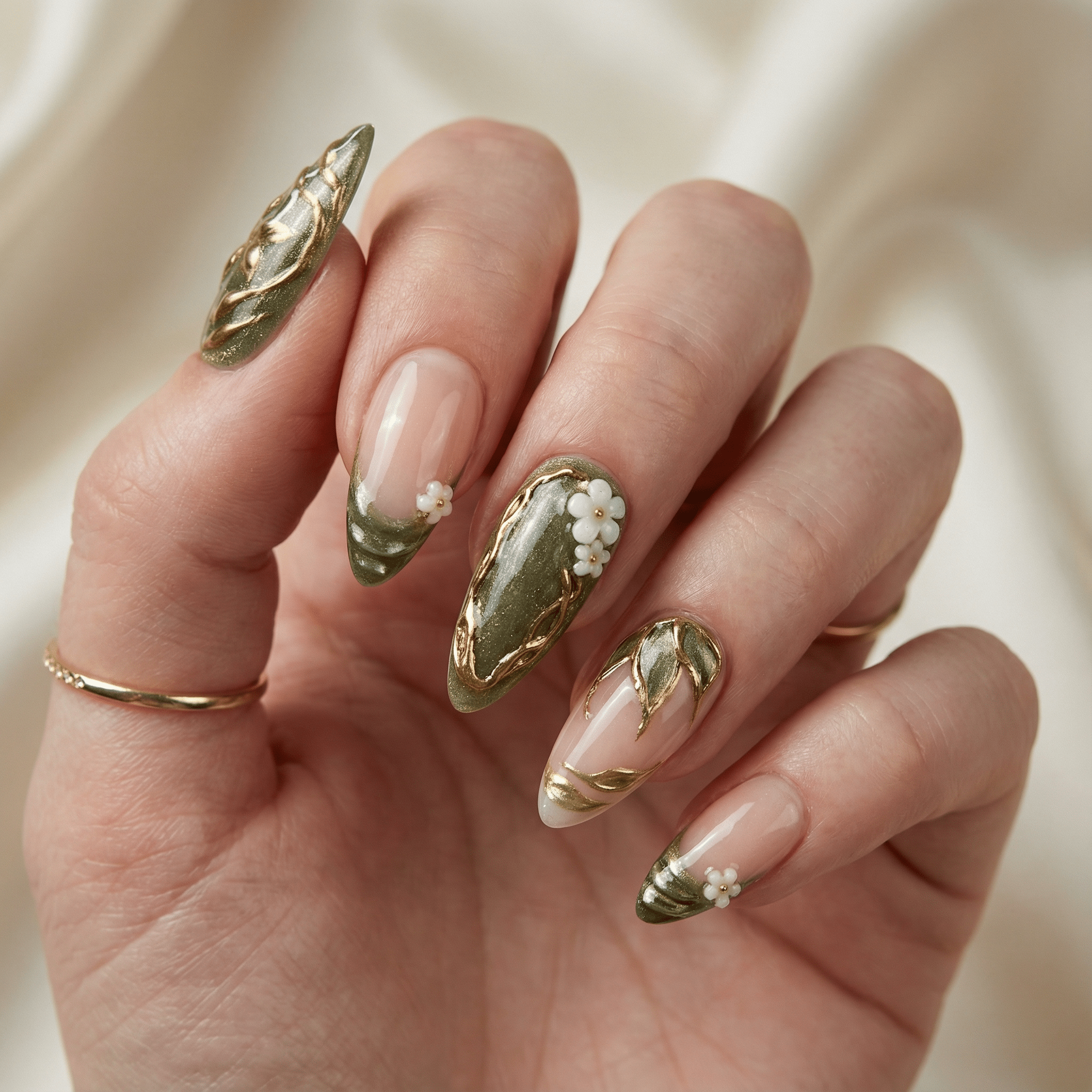 Golden Moss - Handora Nails - saleSpring