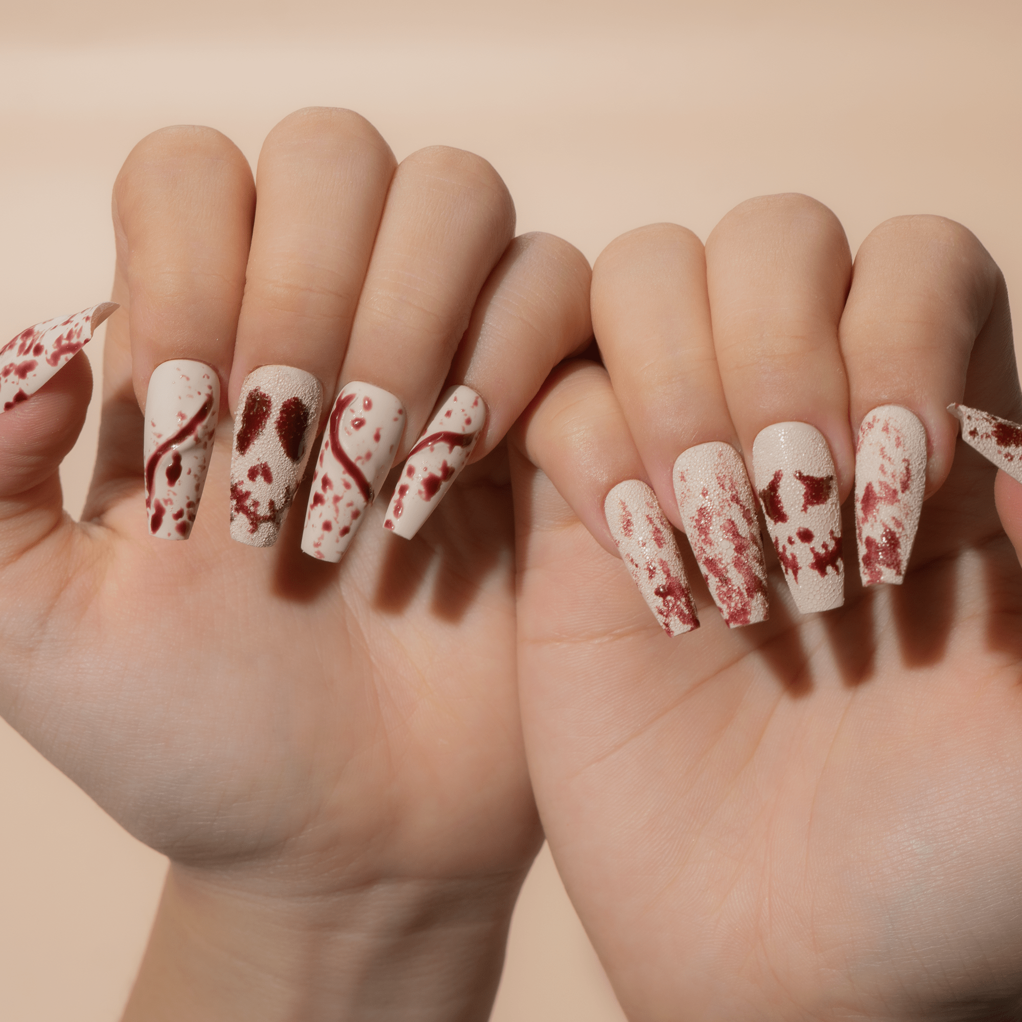 Gore Grunge full press-on nail set – sizes XS–L by Handora