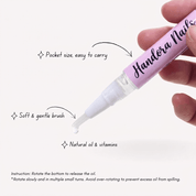 Handora Cuticle Oil Pen nail design – handmade press-on nails by Handora