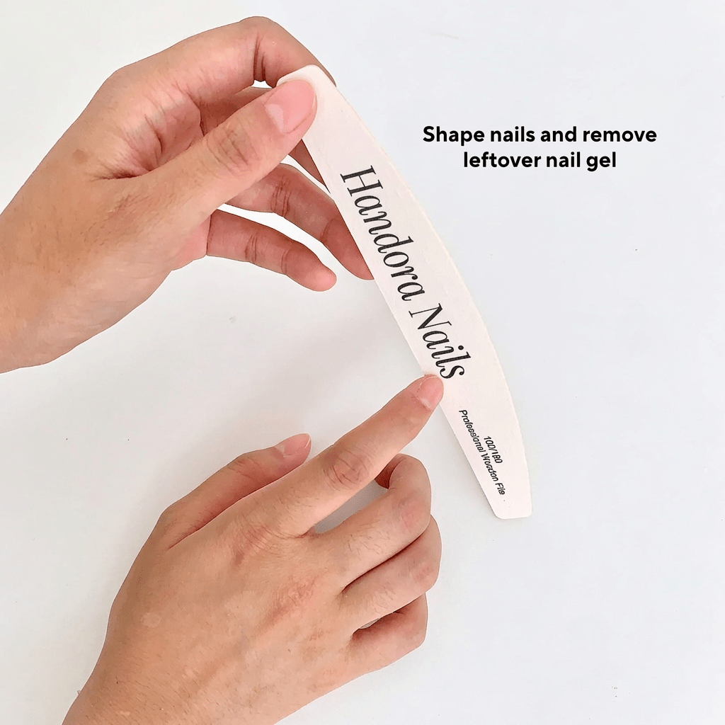 Handora Nail File Set nail design – handmade press-on nails by Handora