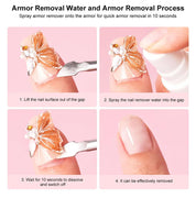 Handora Nails Magic Remover press-on nails by Handora