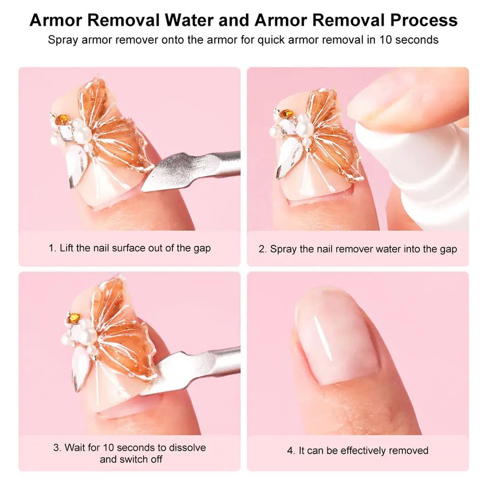 Handora Nails Magic Remover press-on nails by Handora