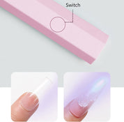 Handora Nails UV Lamp nail design – handmade press-on nails by Handora