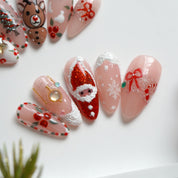 Jolly Joy full press-on nail set – sizes XS–L by Handora