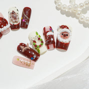 Test press-on nails by Handora