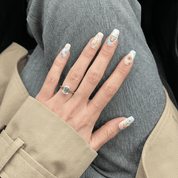 Libra Ethereal 3d nail design – handmade press-on nails by Handora