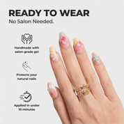 Mermaid Core - Handora Nails - 3D nailsaura nailscoffin nails
