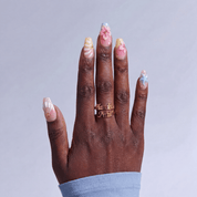 Mermaid Core - Handora Nails - 3D nailsaura nailscoffin nails