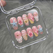 Mermaid Core - Handora Nails - flower nailssaleSummer Nails