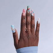 Mermaid Cove full press-on nail set – sizes XS–L by Handora