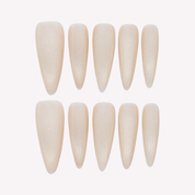 Moondust cat eye press-on nails by Handora