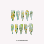 Mum Blossom 3d press-on nails by Handora
