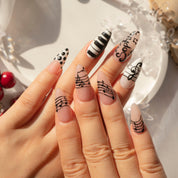Music Muse nail design – handmade press-on nails by Handora