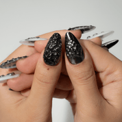 Mystic Fang press-on nails – design close-up by Handora