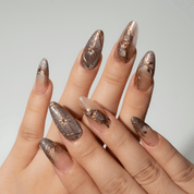 Mystic Shine full press-on nail set – sizes XS–L by Handora