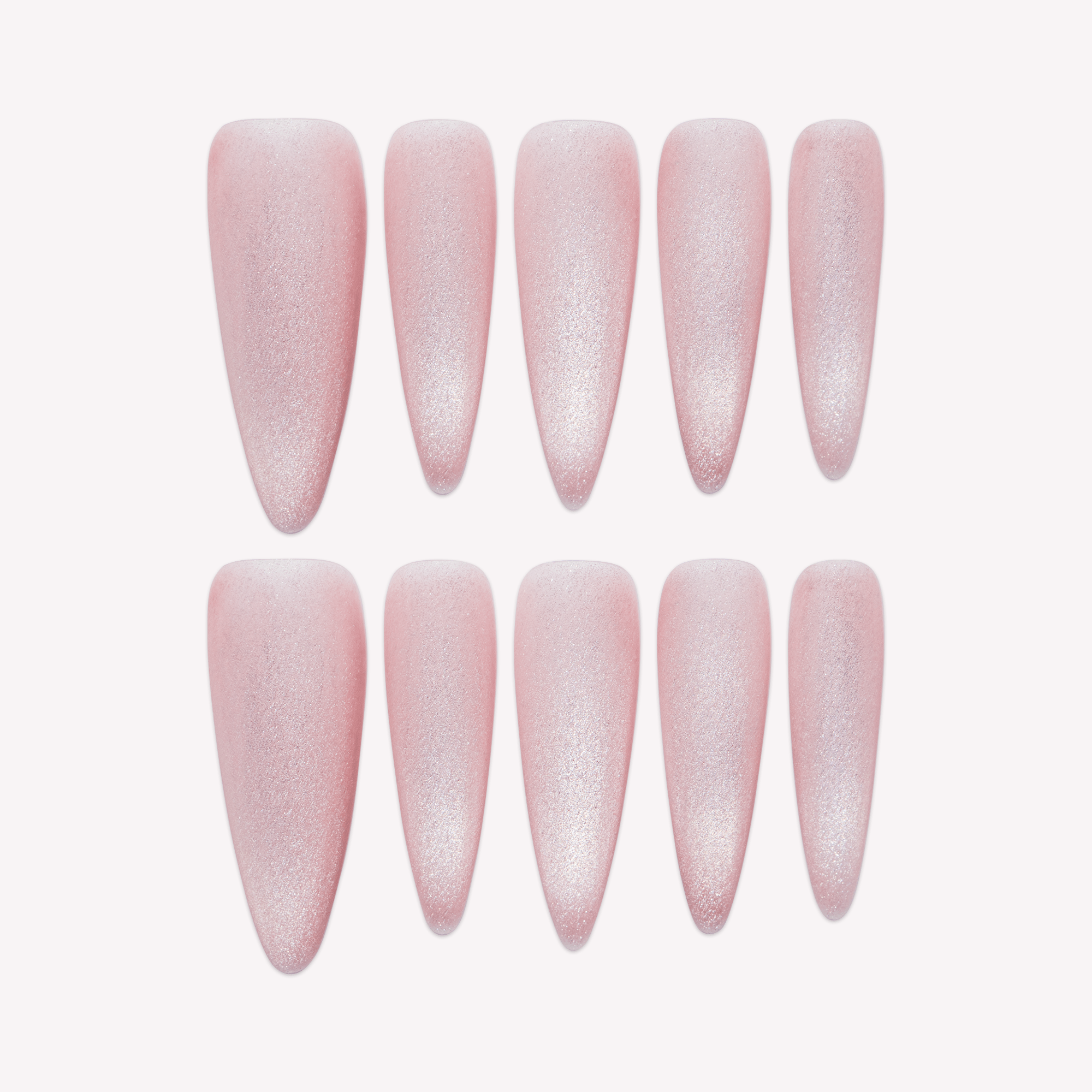 Petalmist cat eye press-on nails by Handora