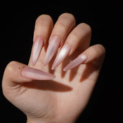 Petalmist cat eye nail design – handmade press-on nails by Handora